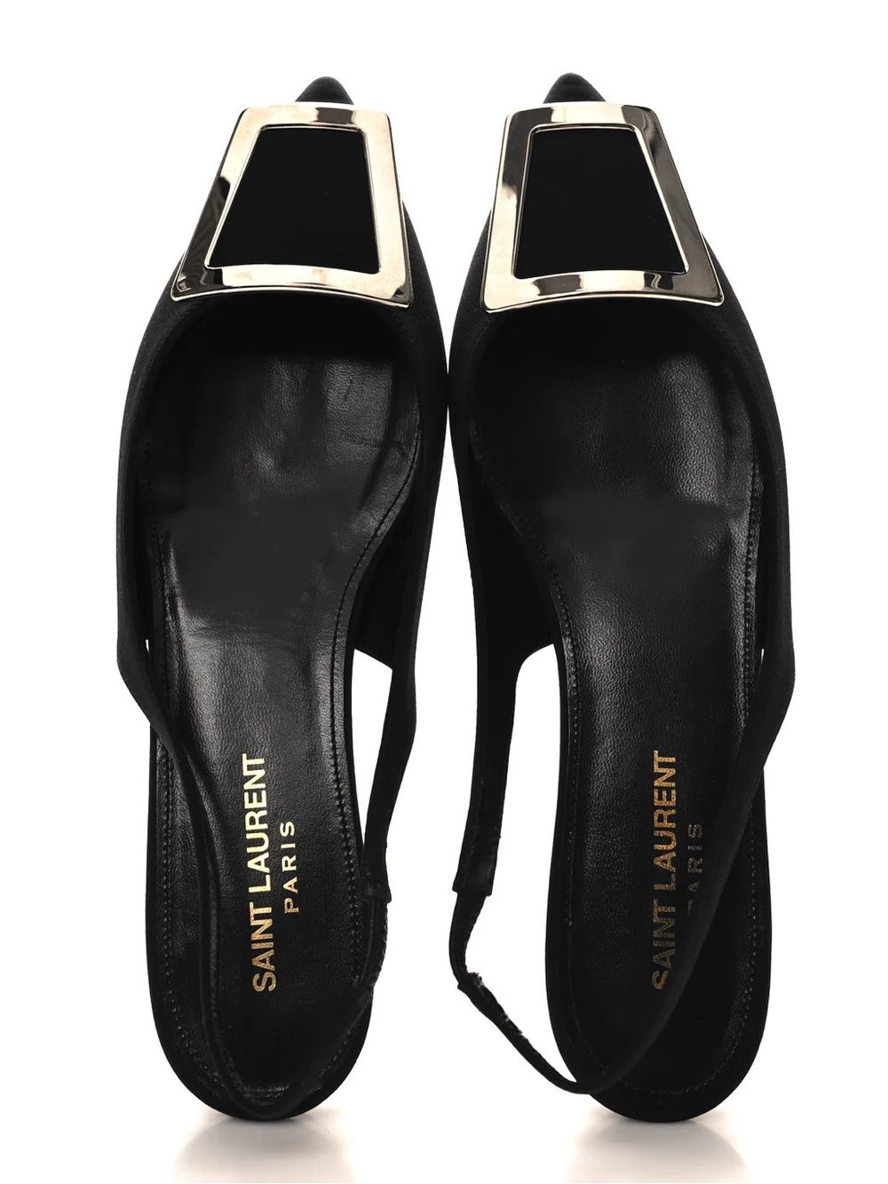 YSL flat sling backs